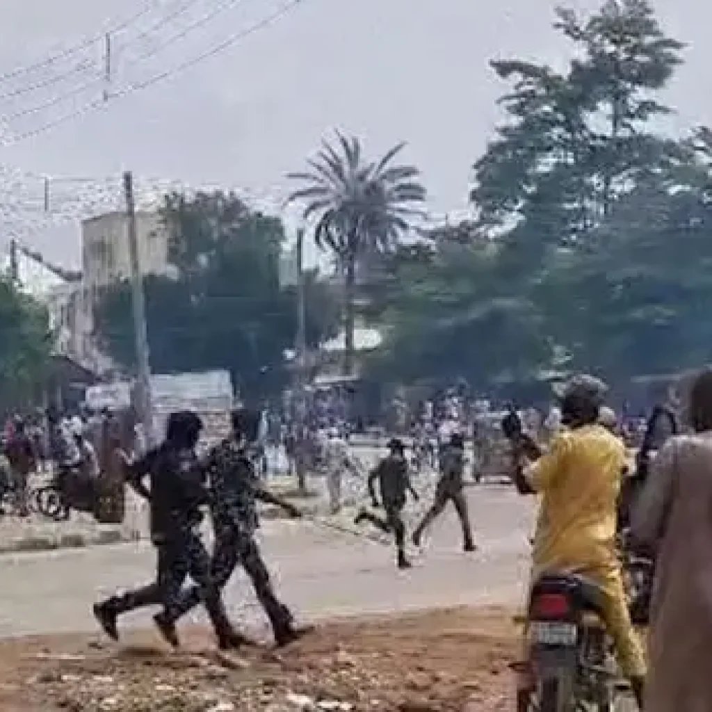 August 1 protest: Tension as police fire tear gas at protesters in Bauchi