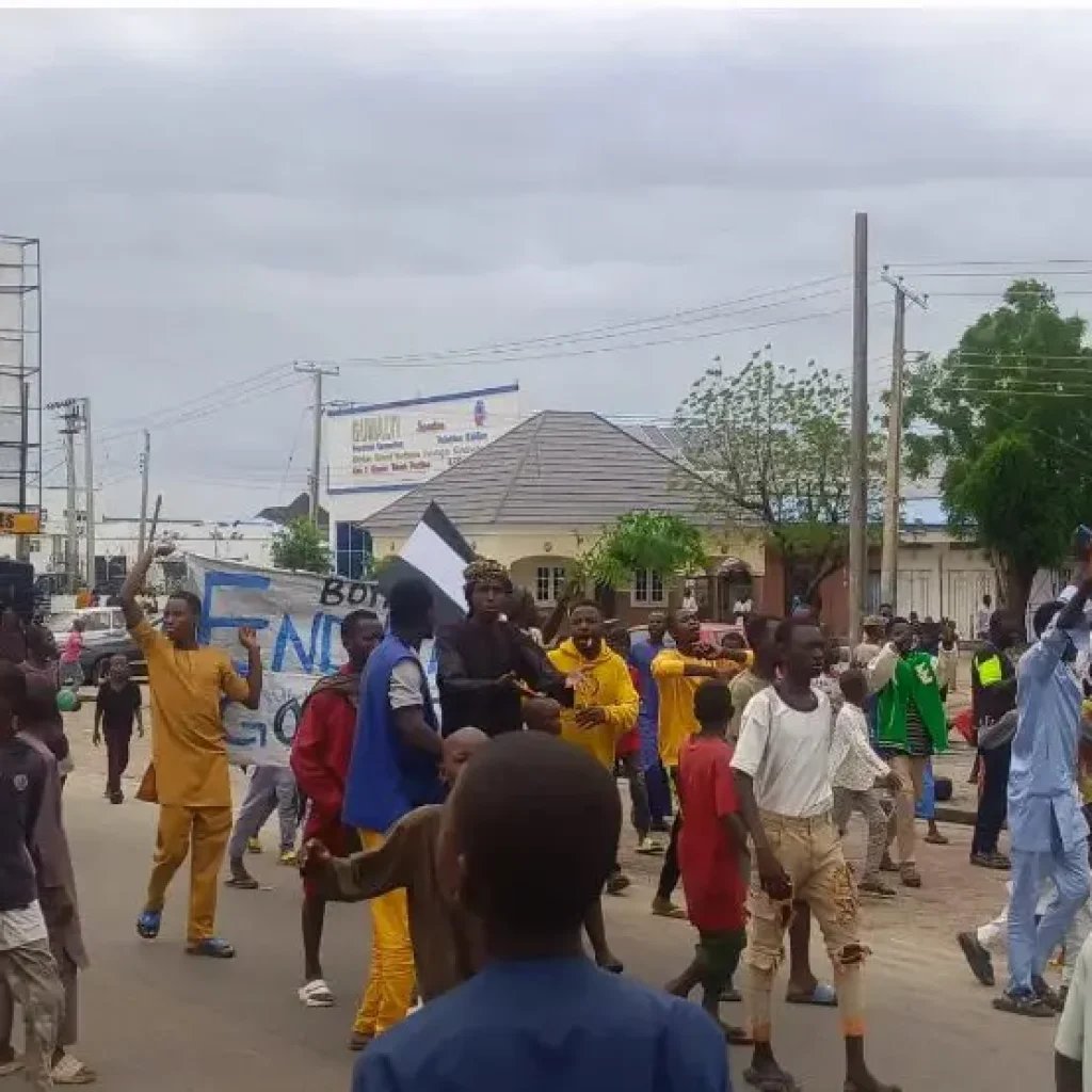 Nationwide protest: Hoodlums reportedly loot rice mill in Kaduna [Video]