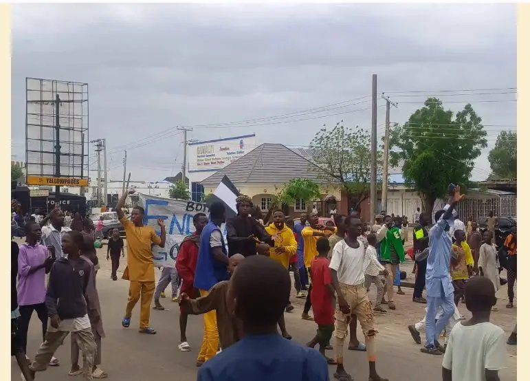 Nationwide protest: Hoodlums reportedly loot rice mill in Kaduna [Video]